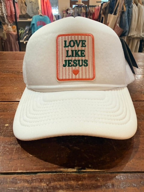 Foam Patch Hat - Love Like Jesus