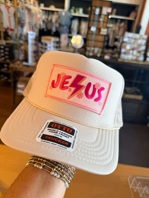 Foam Patch Hat - Jesus