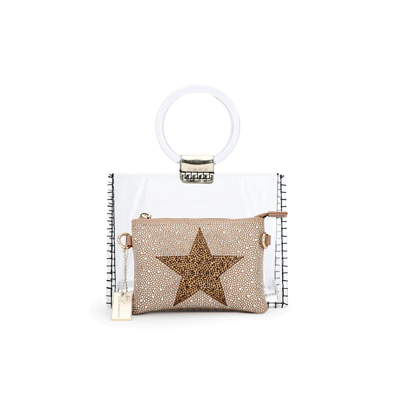 Mini Molly- Gold Rhinestone Multi
