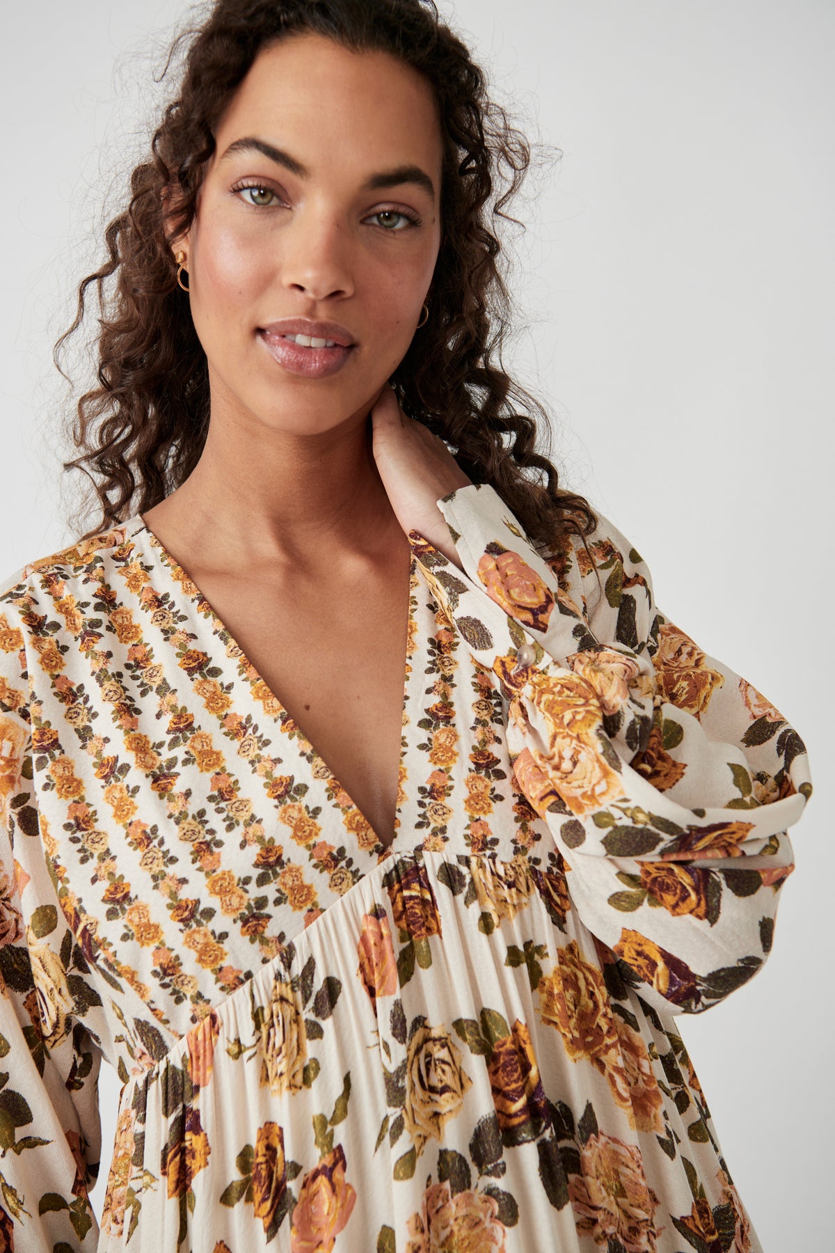 Rows of Roses Dress