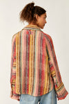 Free People- Rainbow Rays Buttondown