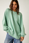 Free People - Easy Street Tunic Pastel Jade sweater