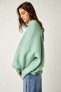 Free People - Easy Street Tunic Pastel Jade sweater