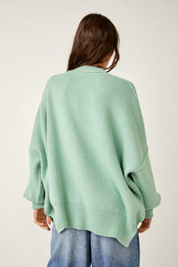 Free People - Easy Street Tunic Pastel Jade sweater