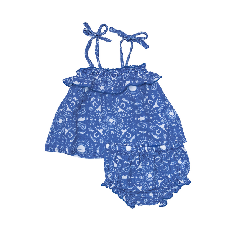 Angel Dear - Ruffle Top & Bloomer
