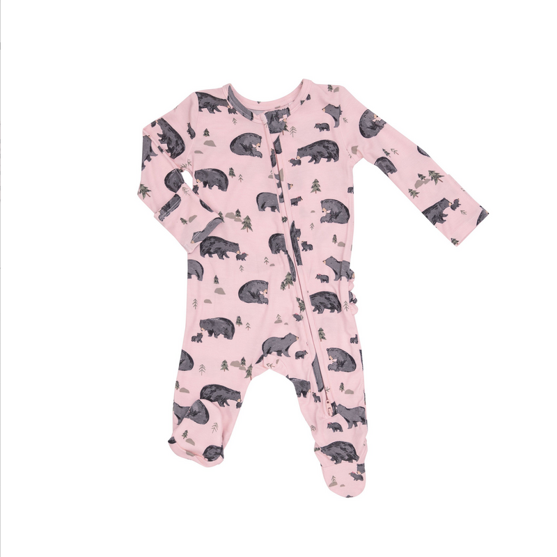 Angel Dear - Pink Bear Footie
