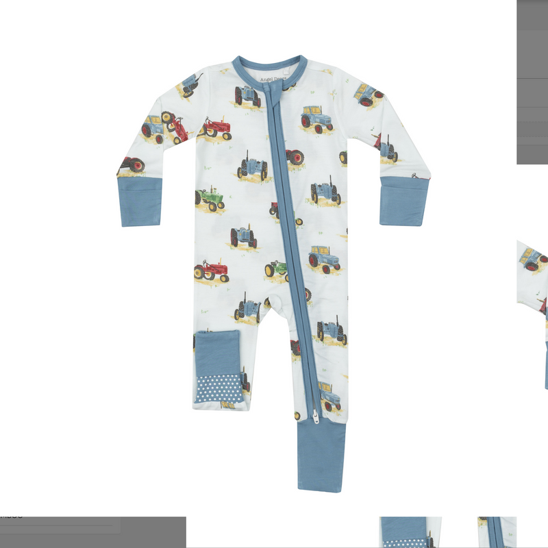 Vintage Tractor Romper