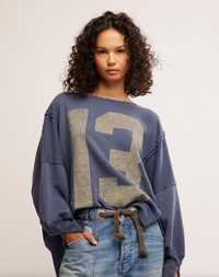 Free People - Camden Sweatshirt blue