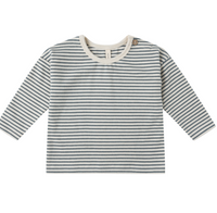 Quincy Mae - Long Sleeve Tshirt, Ocean