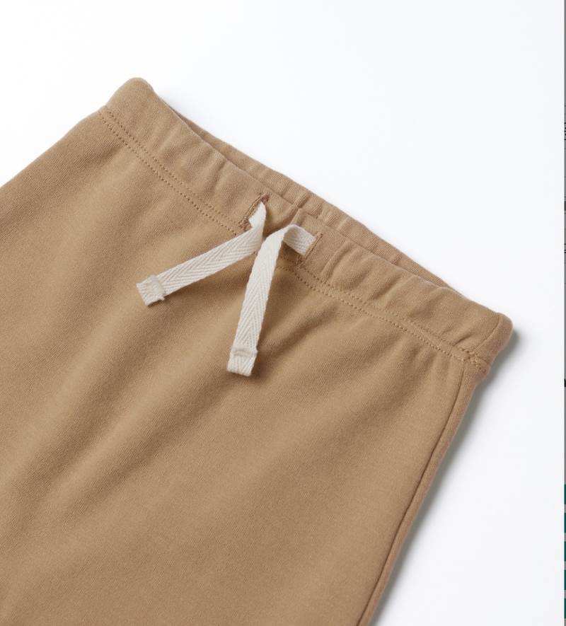 Quincy Mae - Drawstring Pant, Gold