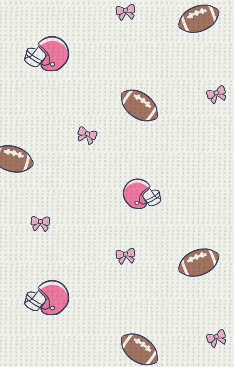 Angel Dear - Footballs and Bows Footies