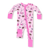 Angel Dear - Game Day Pink Romper