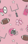 Angel Dear - Game Day Pink Romper