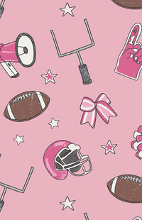 Angel Dear - Game Day Pink Romper