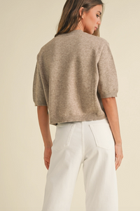 Mocha Sweater Top