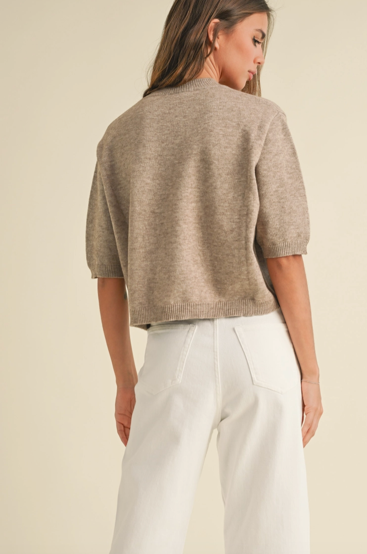Mocha Sweater Top