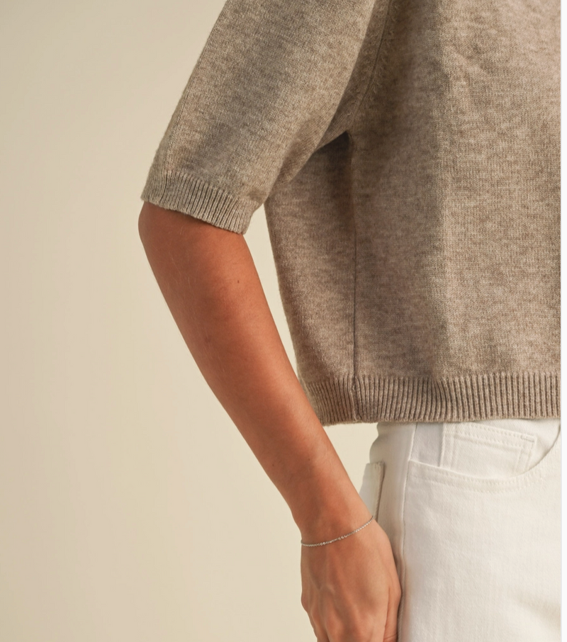 Mocha Sweater Top