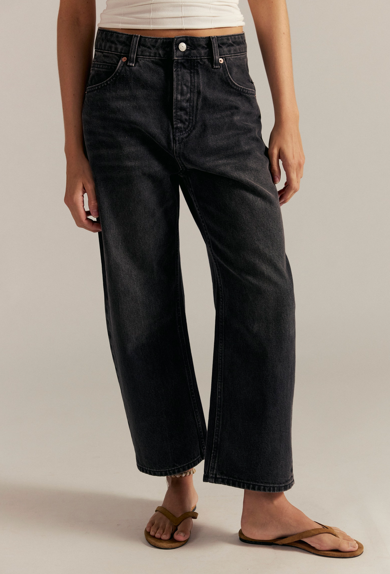 Free People - Deep Trace Dropped Barrel Pant
