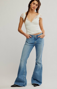 Free People - Love Bomb Flare Jean