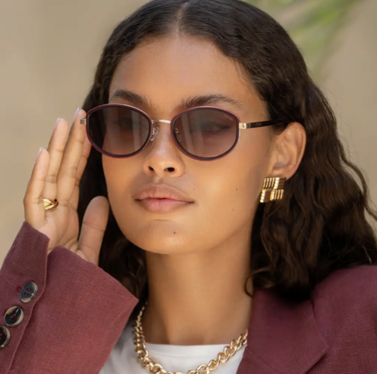 Freyrs - Jordan Acetate Oval Sunglasses