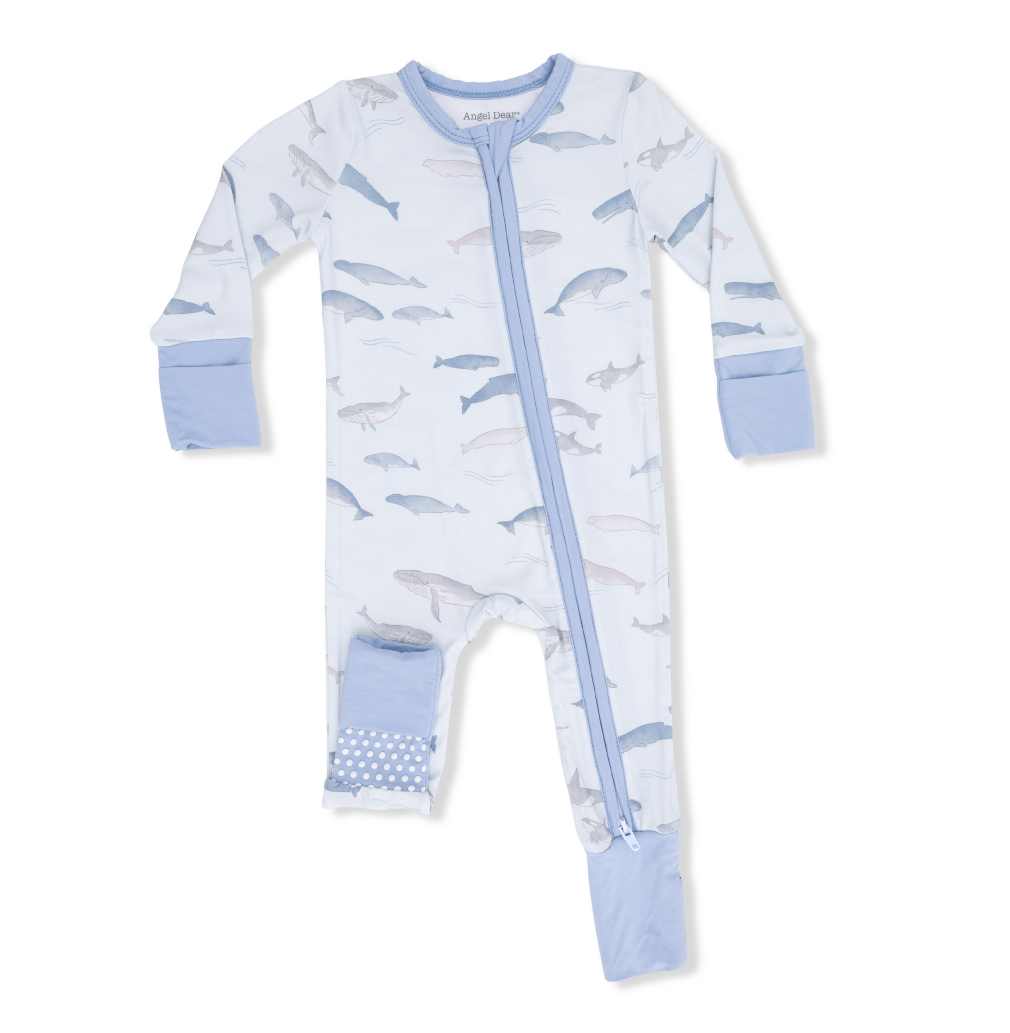 Angel Dear - Blue Whale Romper