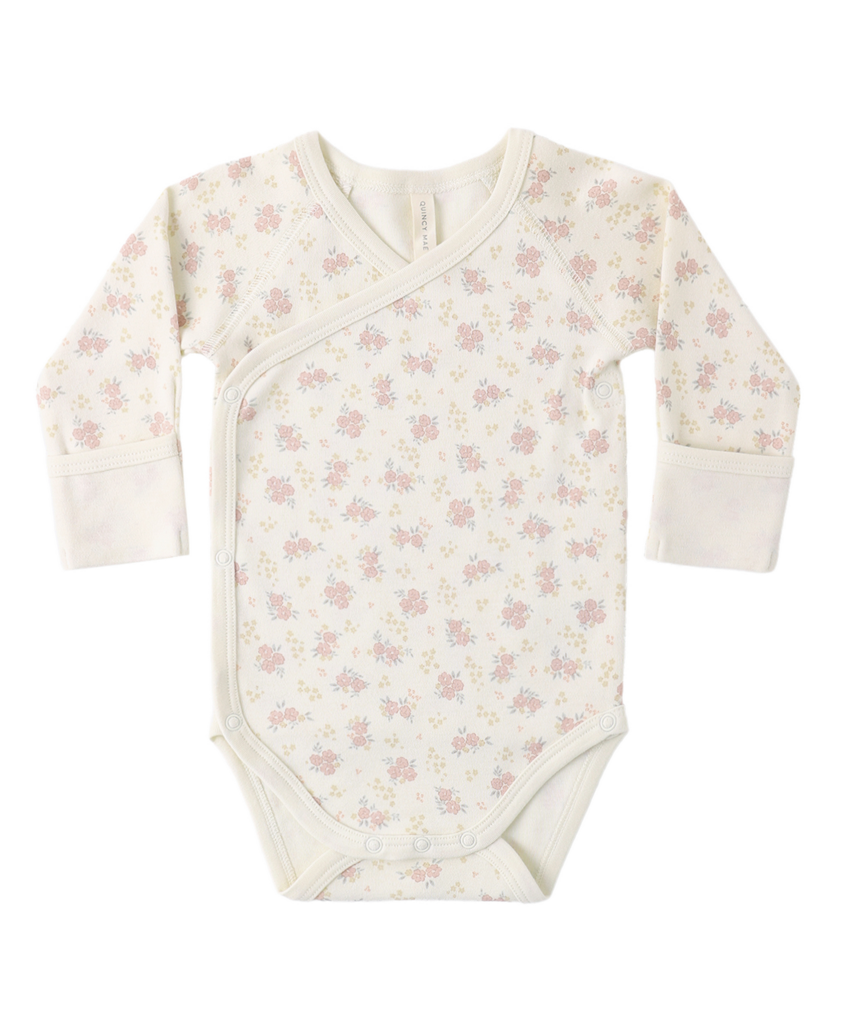 Quincy Mae - Side Snap Body Suit