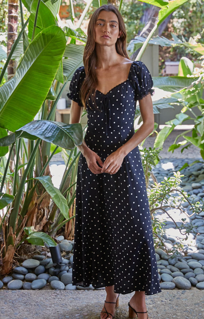 Pippa Polka Dot dress