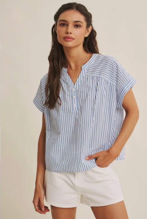 Harbour Morning Blouse