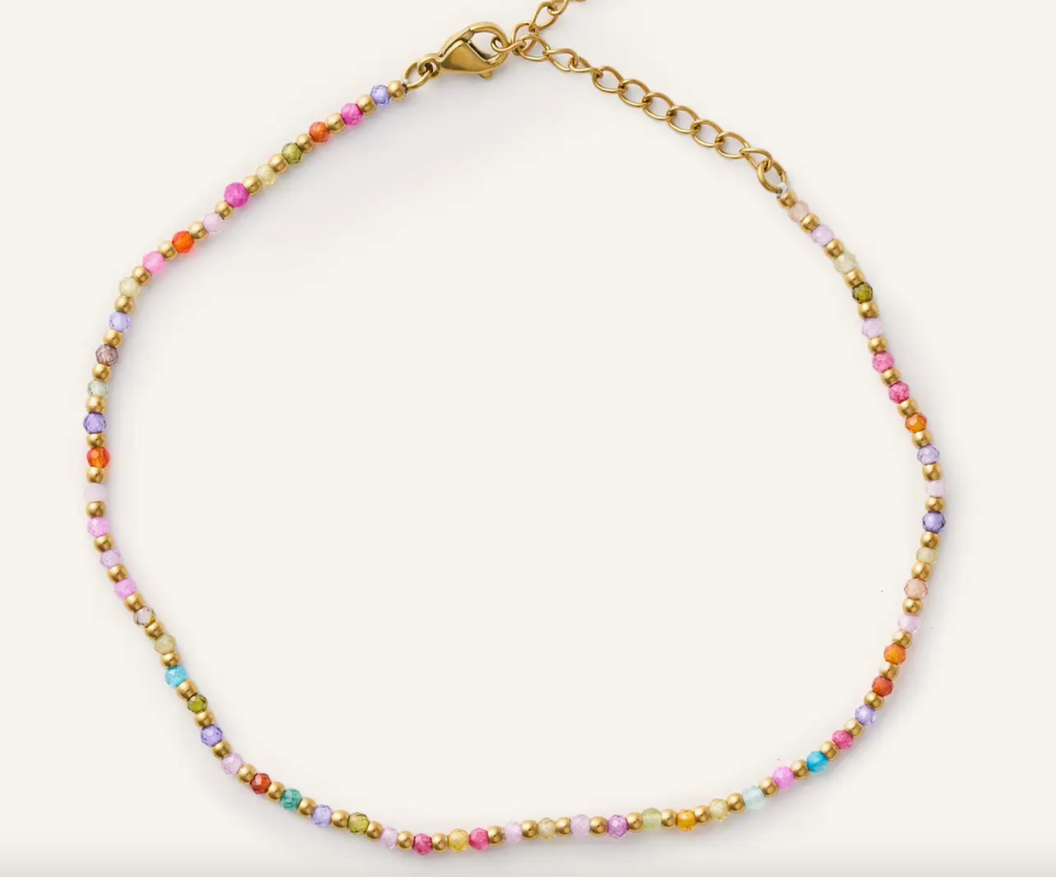 Nikki Smith - Multi Beaded Anklet