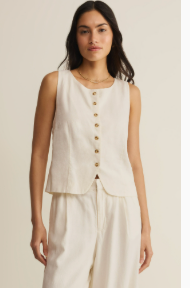 Z-Supply , Roman Linen Vest