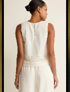 Z-Supply , Sloan Embroidered Top