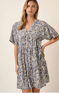 Dalia Paisley Print Dress