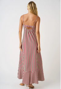 Maroon Maxi Dress