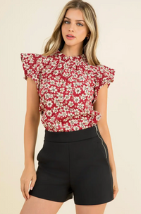 Fiona Floral Top