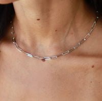 Nikki Smith - Paige Paperclip Necklace