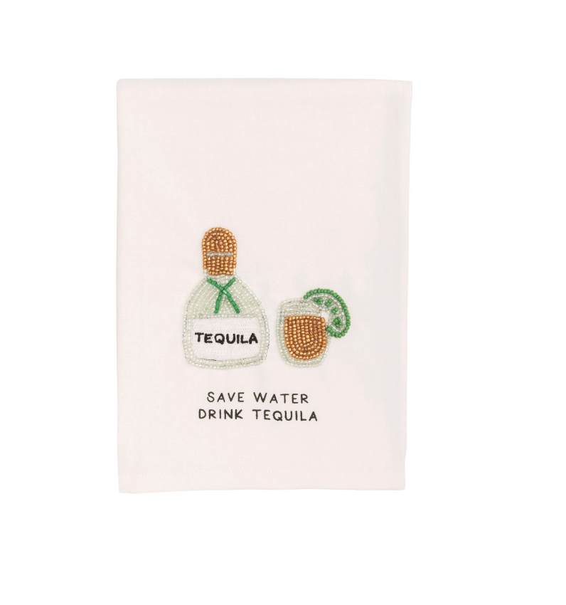 Beaded Bar Towel