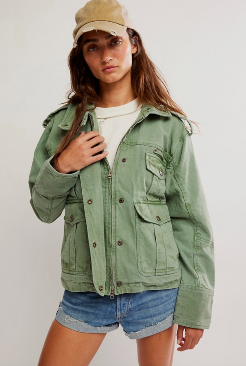 Free People - Kali Washed Jacket