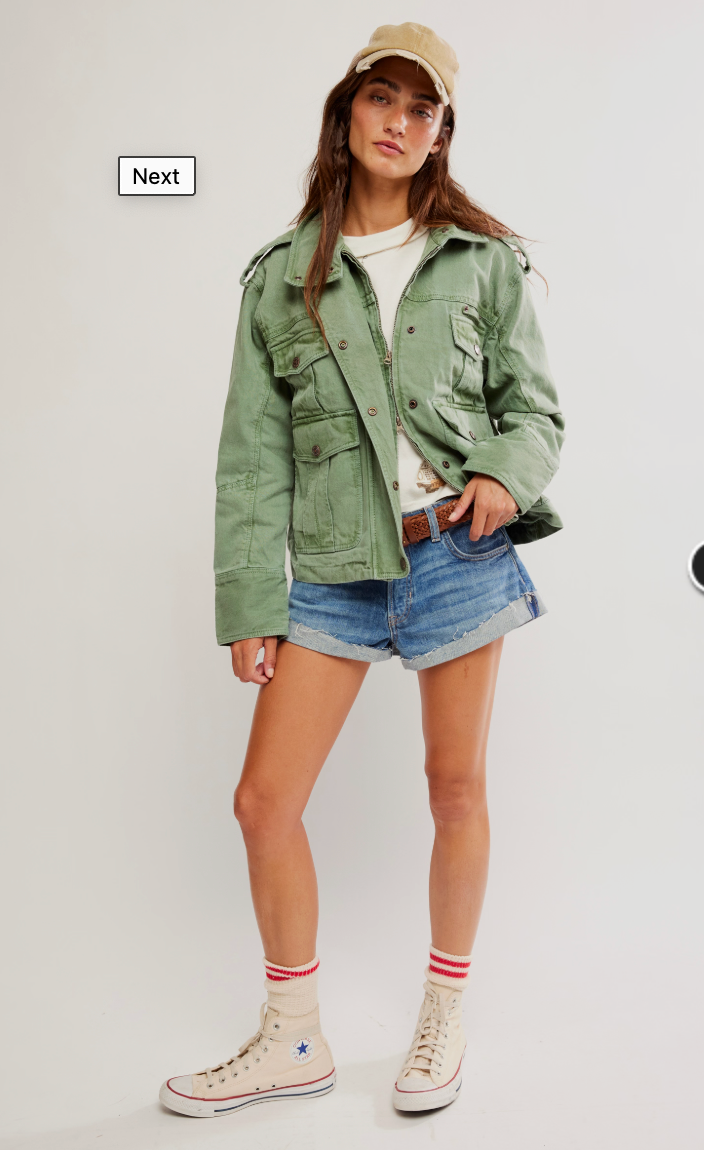 Free People - Kali Washed Jacket