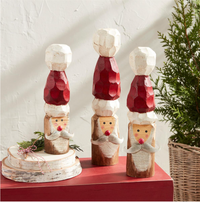 Santa Block Sitter