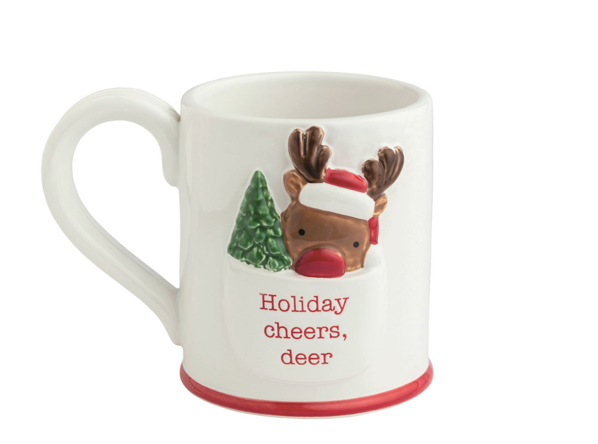 Mud Pie - Christmas Pocket Mug
