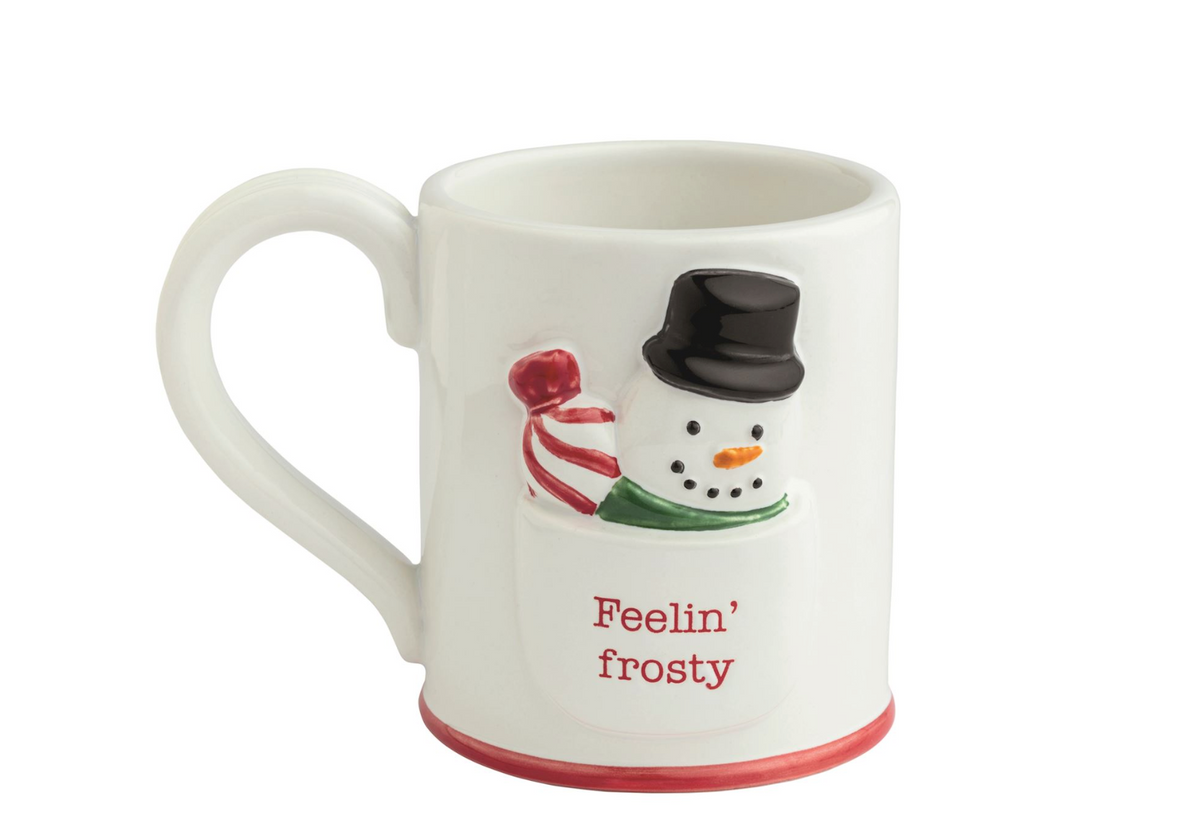 Mud Pie - Christmas Pocket Mug