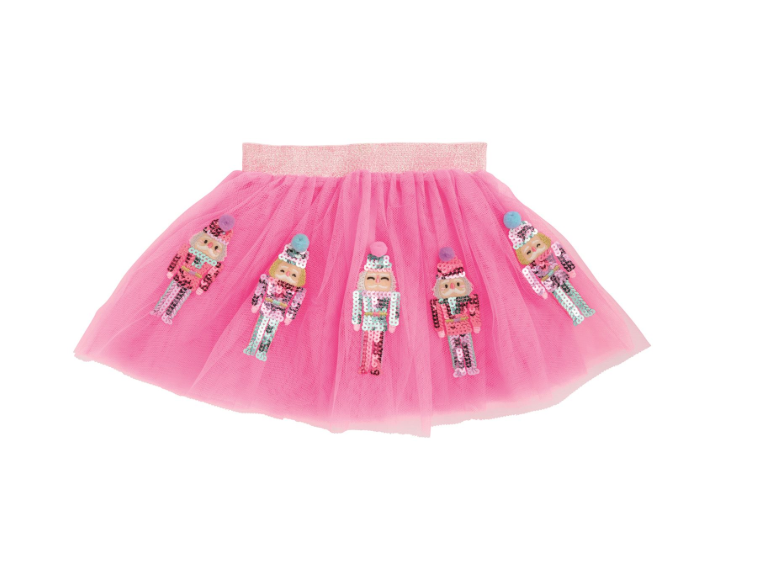 Mud Pie - Drk Pink Nutcracker Tutu