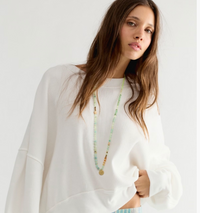 Free People - Skyline Tee ,ivory