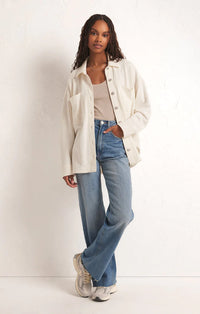 Z Supply - All Day Knit Jacket (Sandstone)