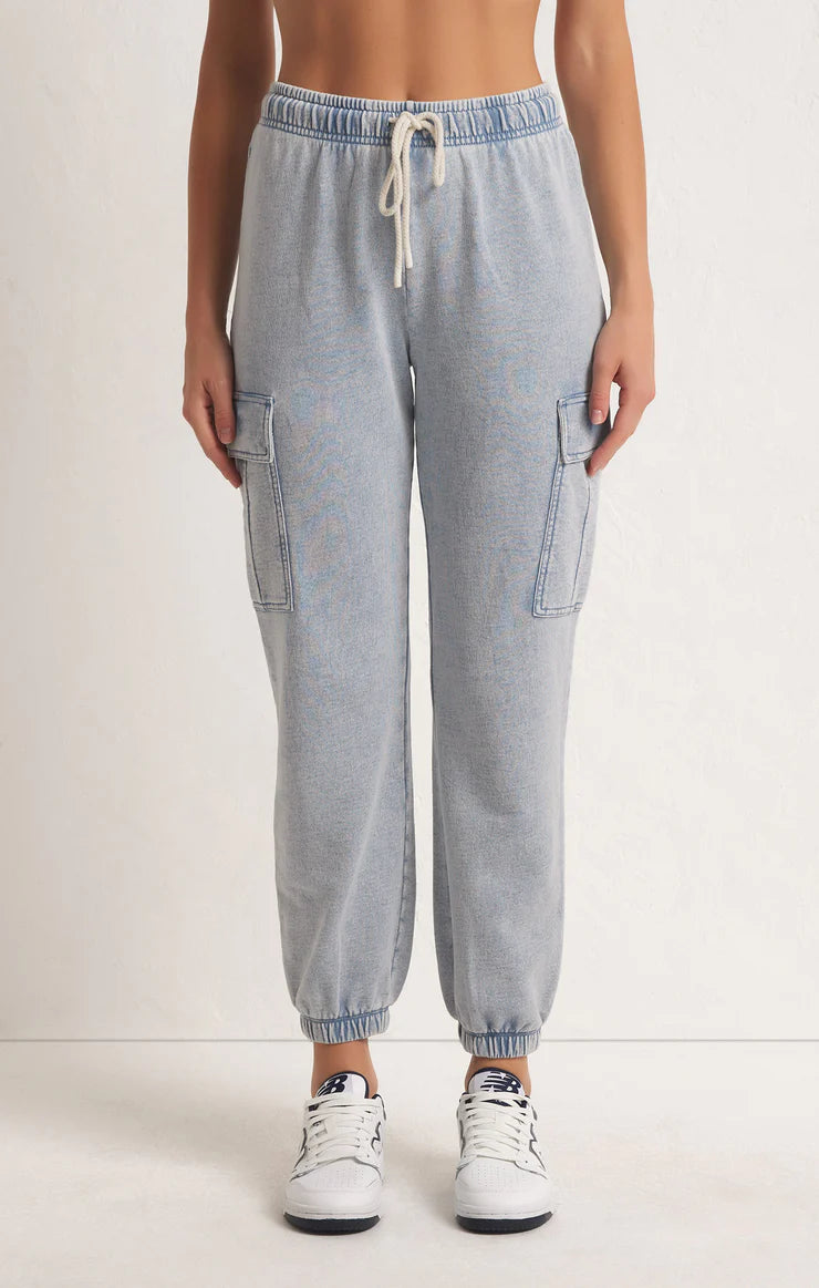Z Supply - Tempo Knit Denim Jogger