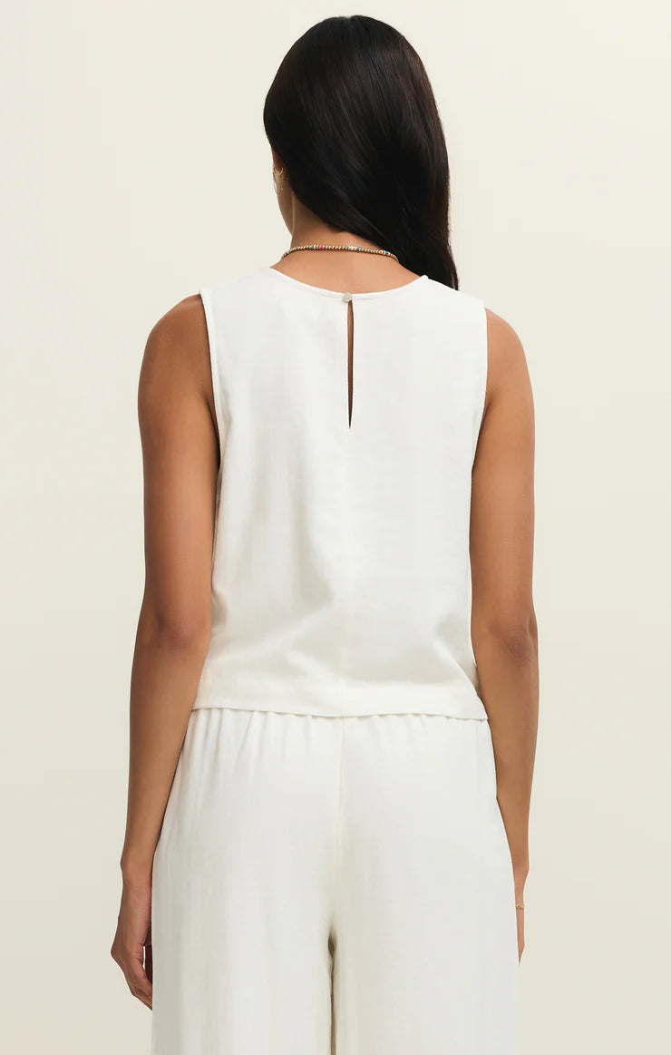 Sloan Linen White top