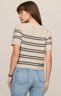 Z-Supply , Gateway Stripe Sweater ,cream