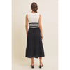 Striped Sweater Top Dress