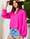 Mila Hot Pink Blouse