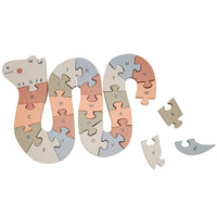 Alphabet Snake Puzzle
